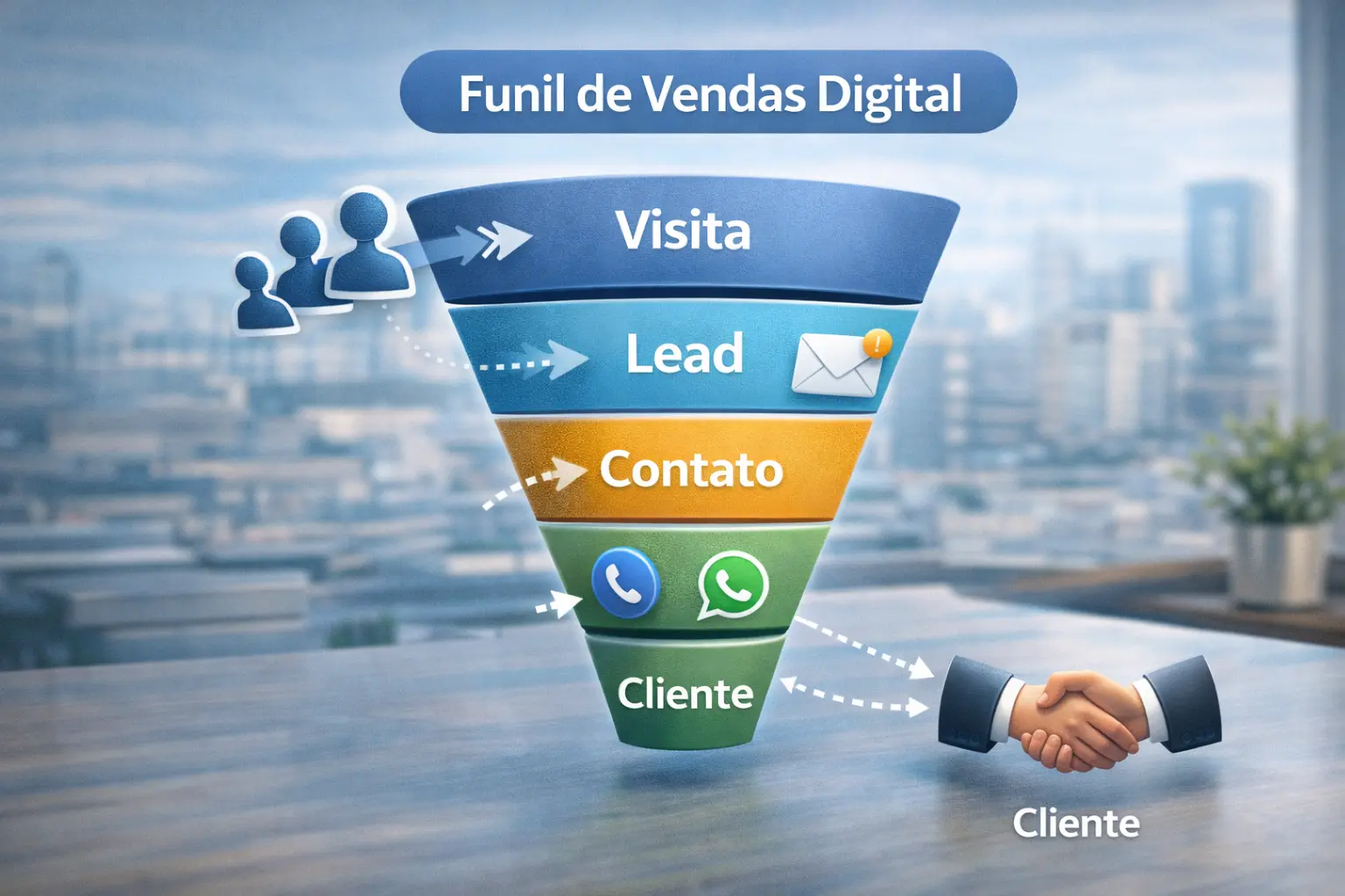Imagem ilustrativa do artigo: Como atrair mais clientes pela internet em 2026